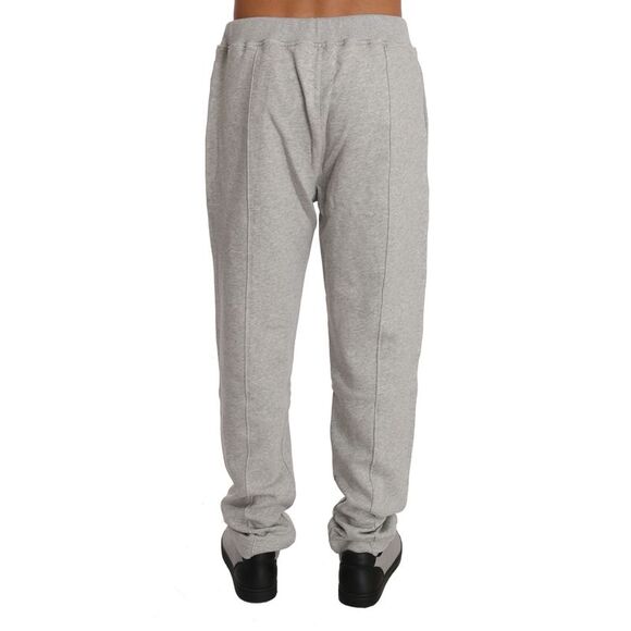 Billionaire Italian Couture Grey ZipUp Hoodie and Joggers Tracksuit Men Gray - Picture 3 of 6